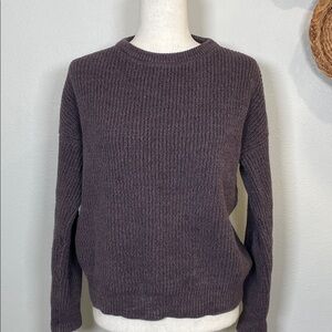 REI Cotton Sweater Chunky Knit Pullover Crewneck Mens Womens Unisex Small